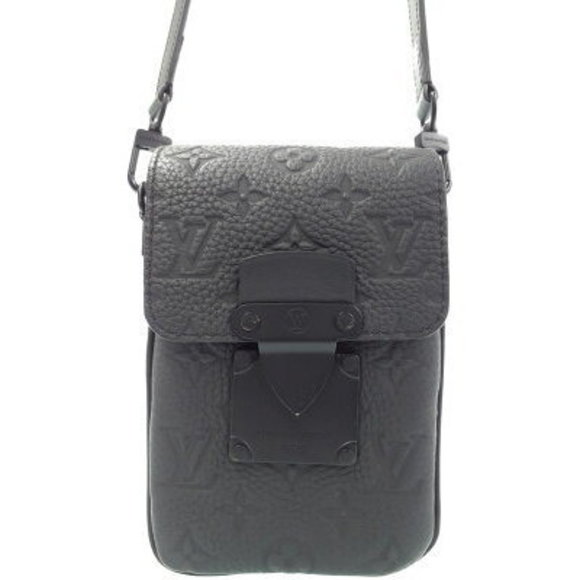 Louis Vuitton Taurillon Lock Vertical Wearable Wallet Shoulder Bag - Picture 1 of 8